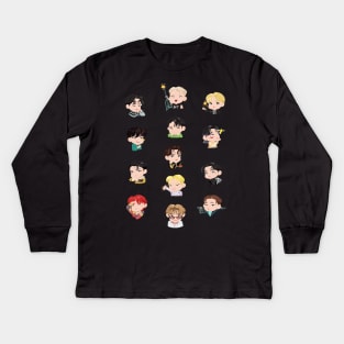 SVT HOT FA Kids Long Sleeve T-Shirt